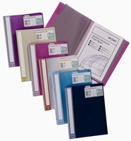 Snopake Lite Display Book 40 Pocket A4 Assorted (Pack of 12)
