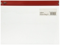 Snopake Zippa-Bag S (A5) Zipped Folder (Single Colour Red) Pack of 25 Folders