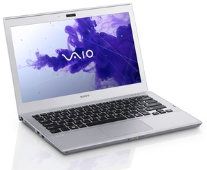 Sony Vaio T1311X9ES Laptop,  Intel Core i5-3317U 1.70GHz,  13.3 (1366 x 768) WXGA Display,  Intel HD 4000 Graphics,  4 GB RAM,  128 GB SSD,  802.11 b/g/n,  Bluetooth,  Webcam,  Silver with a Full copy of Microsoft Office Home and Business Windows 7 Pro 64-Bit, 