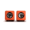 Soyntec 77642 Voizze 150 Usb 3d Stereo Sound Speakers Usb Sunset Orange
