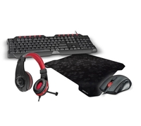 Speedlink Keyboard Mouse Headset Mouse Mat Bundle