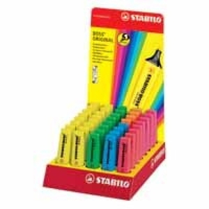 STABILO HIGHLIGHTER DISPLAY 40PCS ASST