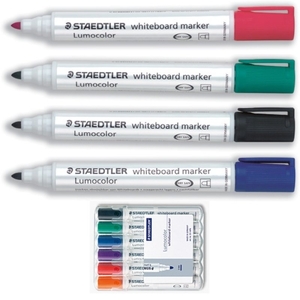 Staedtler Lumocolour Assorted Whiteboard Markers