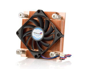 StarTech 1U Low Profile 70mm Socket 775 CPU Cooler Fan w/ Heatsink & TX3