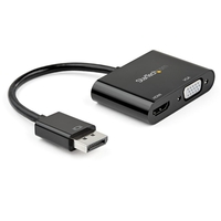 Startech 2-in-1 DisplayPort to HDMI VGA Adapter 4k 60Hz
