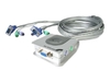 Startech Ultra Compact 2 Port PS2 KVM Switch With Built In Cables