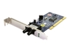 StarTech.com 100Mbps PCI Multi Mode ST Fiber Ethernet NIC Network Adapter