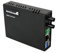 StarTech.com 10/100 Multi Mode Fiber Copper Fast Ethernet Media Converter ST 2 km - UTP to 100Base-Fx - Fiber Optic Media Converter MM