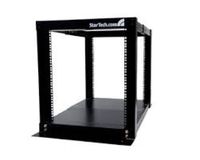 StarTech.com 12U Adjustable 4 Post Server Equipment Open Frame Rack Cabinet
