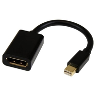 StarTech.com 15cm Mini DisplayPort to DisplayPort Adapter - M/F - mDP to DP Cable