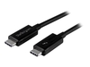 StarTech.com 1m Thunderbolt 3 (20Gbps) USB-C Cable - Thunderbolt, USB, and DisplayPort Compatible