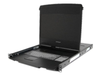 StarTech.com 1U 17" HD 1080p Dual Rail Rackmount Widescreen LCD Console