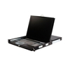 StarTech.com 1U 17" Rackmount LCD Console with Integrated 16 Port IP KVM Switch