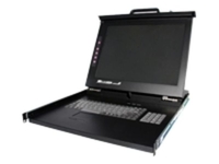 StarTech.com 1U 19" Rackmount LCD Console - USB + PS/2