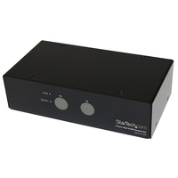 StarTech.com 2 Port SuperSpeed USB 3.0 VGA KVM Switch with Audio and Cables