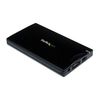 StarTech.com 2.5in Black eSATA USB External Hard Drive Enclosure for SATA HDD - 2.5in HDD Enclosure - Hard Disk Enclosure