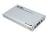 StarTech.com 2.5in Silver Power eSATA to SATA External Hard Drive Enclosure w/ OTB