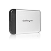 StarTech.com 2.5in Silver USB 2.0 to IDE External Hard Drive Enclosure - 2.5 IDE Enclosure - 2.5 HDD Enclosure