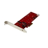 StarTech.com 2x M.2 SATA SSD Controller Card - PCIe