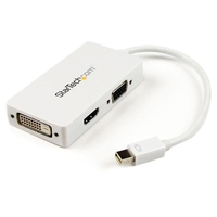 StarTech.com 3 in 1 Mini DisplayPort Adapter - Mini DP to HDMI,  VGA,  or DVI