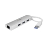 StarTech.com 3-Port Portable USB 3.0 Hub plus Gigabit Ethernet