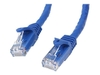 StarTech.com 3m Blue Gigabit Snagless RJ45 UTP Cat6 Patch Cable - 3 m Patch Cord