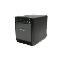 StarTech.com 4 Bay External Hard Drive Array Storage Tower - 4 Drive eSATA USB 2.0 Multi Bay External Hard Drive Enclosure