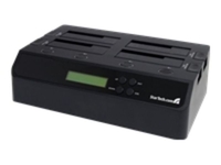 StarTech.com 4 Bay USB 3.0 eSATA to SATA Standalone 1:3 HDD Hard Drive Duplicator Dock