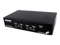 StarTech.com 4 port DisplayPort KVM Switch with Audio - 4k DisplayPort KVM