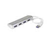 StarTech.com 4-Port Portable USB 3.0 Hub with Built-in Cable