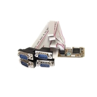 StarTech.com 4 Port RS232 Mini PCI Express Serial Card