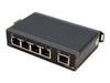 StarTech.com 5 Port Unmanaged Industrial Ethernet Switch - DIN-Rail Mountable