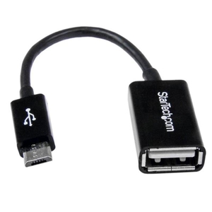 Startech.com 5in Micro USB to USB OTG Host Adapter M/F