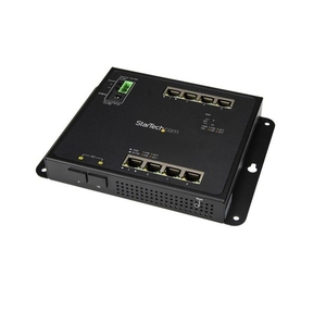 StarTech.com 8-Port Gigabit Ethernet Switch with 2 Open SFP Slots
