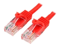 StarTech.com Cat5e Snagless RJ-45 UTP Patch Cable - 2ft - Red