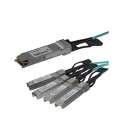 StarTech.com Cisco QSFP-4X10G-AOC5M Compatible - QSFP+ Active Optical Breakout Cable - 5 m