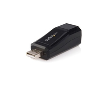 StarTech.com Compact Black USB 2.0 to Gigabit Ethernet NIC Network Adapter