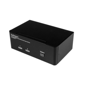 StarTech.com DisplayPort KVM switch - 4K 60Hz - Dual Monitor DisplayPort KVM Switch