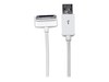 StarTech.com Down Angle Apple 30-pin Dock to USB Cable iPhone iPod iPad