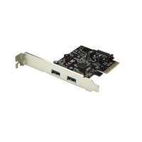 StarTech.com Dual-Port USB 3.1 Card - 10Gbps per port - 2x USB-A - PCIe