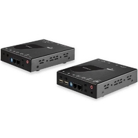 StarTech.com HDMI KVM Extender over IP Network - 4K 30Hz HDMI and USB over IP LAN or Cat5e/Cat6 Ethernet (100m/330ft)