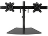 StarTech.com Horizontal Dual Monitor Stand Up to 24 inch Vesa Monitor Stand for Desk