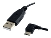 StarTech.com Micro USB Cable - A to Left Angle Micro B