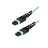 StarTech.com MPO/MTP Fiber Optic Cable - Plenum-Rated - OM3,  40Gb - Push/Pull-Tab - 2 m
