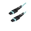 StarTech.com MPO/MTP Fiber Optic Cable - Plenum-Rated - OM3,  40Gb - Push/Pull-Tab - 3 m