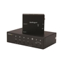 StarTech.com Multi-Input HDBaseT Extender with Built-in Switch - DisplayPort,  VGA and HDMI Over CAT5 or CAT6 - Up to 4K