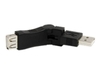 StarTech.com Rotating and Swivel USB A to USB A Cable Adapter