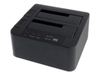 StarTech.com SATA Hard Drive HDD Duplicator Dock - eSATA USB Hard Disk Drive Duplicator - 2.5in / 3.5in Hard Drive Cloner
