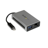 StarTech.com Thunderbolt to Gigabit Ethernet plus USB 3.0 Adapter