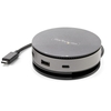 StarTech.com USB C Multiport Adapter - USB-C Mini Dock - 75W Power Delivery